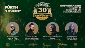 Bild: Go Music - 30 Jahre GO MUSIC – Die Kunst des musikalischen Augenblicks - diesmal mit Rock, Funk und Soul der unter die Haut geht