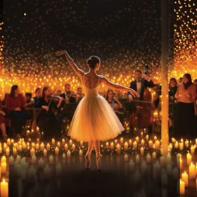 Bild: Winterzauber: Ballett-Geschichten im Kerzenschein mit einem live Kammerorchester