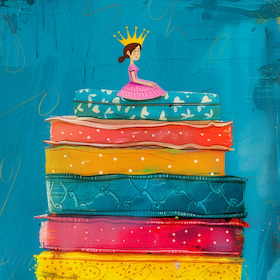 Bild: DIE PRINZESSIN AUF DER ERBSE - von Ernst Toch