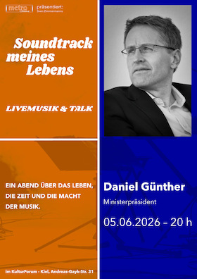 Bild: SVEN  ZIMMERMANNS - Soundtrack meines Lebens - Daniel Günther