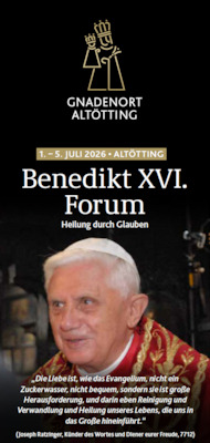 Bild: Benedikt XVI. Forum - Heilung durch Glauben