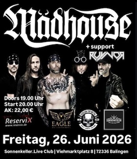 Bild: Mädhouse (AT) - Hair Metal/ Sleaze Rock/ Glam Rock + support Ruynor