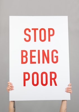Bild: STOP BEING POOR: FLATRATE