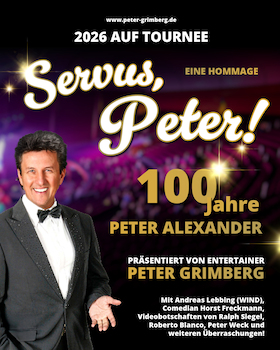 Bild: „Servus, Peter! - 100 Jahre Peter Alexander“ - Eine Hommage an eine Legende!