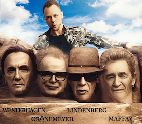 Bild: Deutschrock Heroes - Mazze Wiesner & Band - Kultsongs von Maffay, Grönemeyer, Lindenberg und Westernhagen