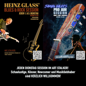 Bild: Die Rickenbackers Session - Blues, Rock, Pop, Funk für jeden was dabei!