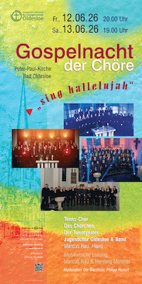 Bild: Gospelnacht 59 „sing hallelujah“