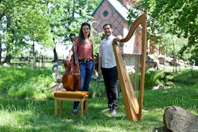 Bild: VON LIEBE UND FINSTERNIS - VIOLA APPASSIONATA - Italienische Virtuosenmusik des 16. & 17. Jahrhunderts für Viola da Gamba und Harfe