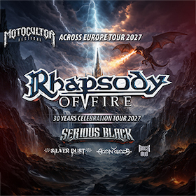 Bild: Rhapsody Of Fire + Serious Black - Motocultor Across Europe Tour 2027