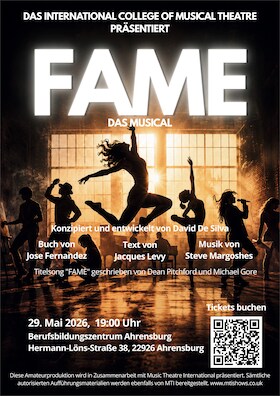 Bild: Fame das Musical - Absolventenprojekt des ICMT in Ahrensburg - Fame das Musical