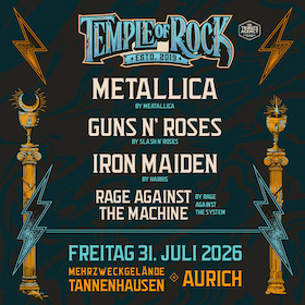 Bild: TEMPLE OF ROCK – Tribute Festival - Meatallica, Slash N’Roses, Harris and more