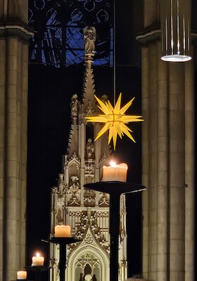 Bild: Weihnachtskonzert bei Kerzenschein