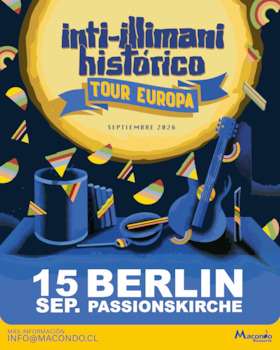 Bild: Inti Illimani Histórico Tour Europa 2026: Berlín