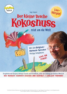 Bild: Der kleine Drache Kokosnuss reist um die Welt - YOUNG FRITZ - Live Hörspiel