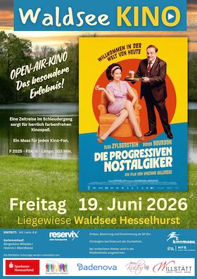 Bild: Open-Air-Kino am Waldsee in Hesselhurst - Die progressiven Nostalgiker