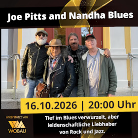Bild: Joe Pitts and Nandha Blues (USA/Italien) | Magdeburg | machwerk