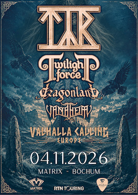 Bild: Týr / Twilight Force / Dragonland / Vanaheim - VALHALLA CALLING EUROPE 2026