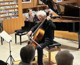 Bild: Schubert-Konzert im Kunstmuseum - Konzert für Klavier, Geige und Cello