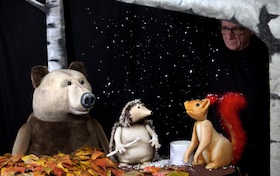 Bild: Herr Eichhorn und der erste Schnee - Kindertheater ab 4 Jahren