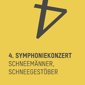 Bild: 4. Symphoniekonzert - Schneemänner, Schneegestöber
