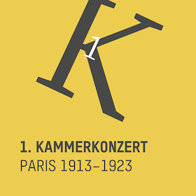 Bild: 1. Kammerkonzert - Paris 1913-1923