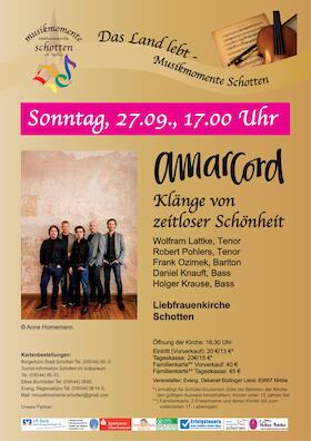 Bild: Konzert amarcord - Immortal Beauty - Klänge von zeitloser Schönheit