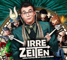 Bild: Roy Reinker - „Irre Zeiten - Wenn Puppen am Zeiger drehen"