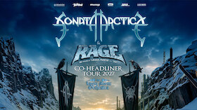 Bild: Sonata Arctica & Rage - Co – Headliner Tour 2027