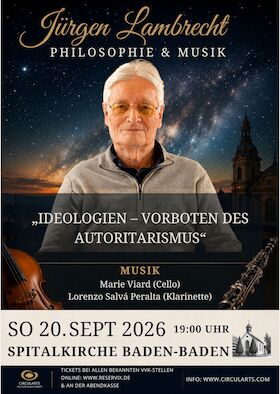 Bild: Philosophie und Musik - „Ideologien – Vorboten des Autoritarismus“