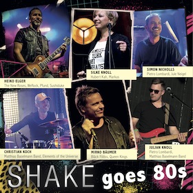 Bild: Einfach tanzen und feiern mit 80er Musik Live am Sonntag Mittag! - Shake Music in einer besonderen 80er Formation