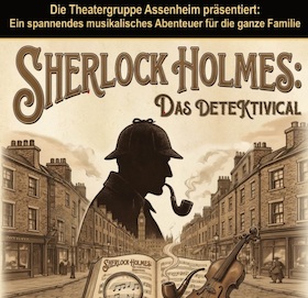 Bild: Die Theatergruppe Assenheim präsentiert 2026 - Sherlock Holmes