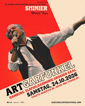 Bild: Art Garfunkel Shinier World Tour