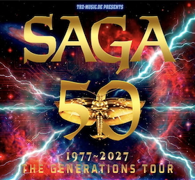 Bild: SAGA - The Generations Tour 2027