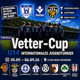 Bild: Vetter-Cup U14 Internationales Jugendturnier