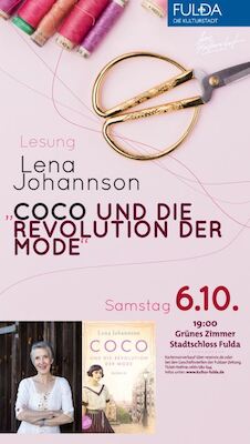 Bild: Coco Chanel Lesung und Modenschau - Lena Johannson liest!