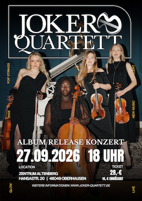 Bild: Joker Quartett - Album Release Konzert