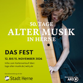 Bild: Ein Abend in Händels London - Tage Alter Musik in Herne 2026