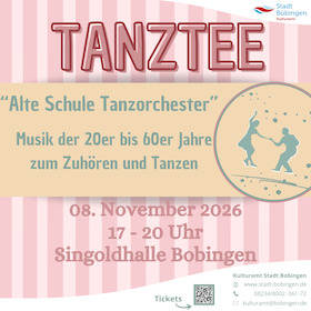 Bild: Tanztee mit dem "Alte Schule Tanzorchester" - Musik der 20er bis 60er Jahre zum Zuhören und Tanzen
