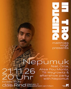 Bild: Introducing Nepumuk - Matthias Vogt presents