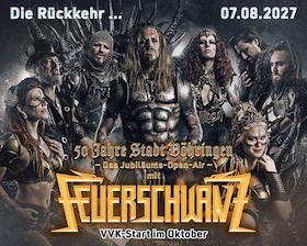 Bild: Feuerschwanz Open-Air - Jubiläums-Open-Air - 50 Jahre Stadterhebung Vöhringen, Vorprogramm Die Taucher, Stranger/Chroming Rose und Die Toten Ärzte