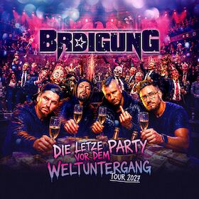 Bild: BRDIGUNG - Support: Jean Luc - Letzte Party vor dem Weltuntergang Tour 2027