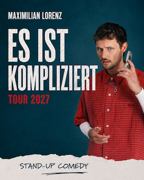Bild: Comedy mit Maximilian Lorenz – „Es ist kompliziert“