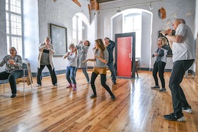 Bild: Die Spreeenten suchen die Superszene - Improtheater
