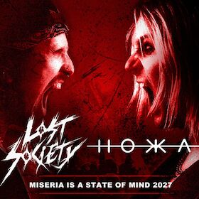 Bild: Lost Society & HOKKA - Miseria Is A State Of Mind 2027