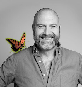 Bild: Der Schmetterling im Toaster