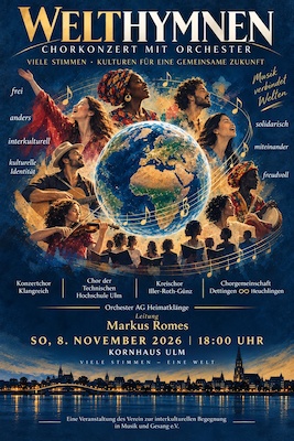 Bild: WELT HYMNEN - für Chor und Orchester