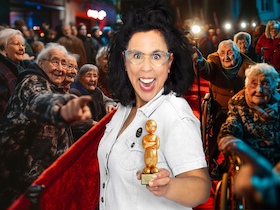 Bild: Sybille Bullatschek - VIP - Very Important Pflägekraft!