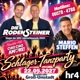 Bild: Schlager-Tanzparty mit "Die Rodensteiner" und "Mario Steffen"