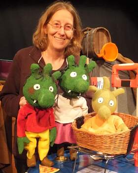 Bild: Die Olchis - Wodo Puppenspiel