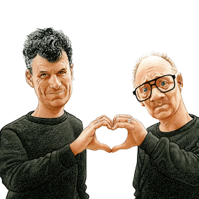 Bild: Manuel Rubey & Simon Schwarz - Liebe